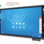 un écran interactif SpeechiTouch