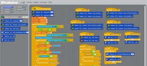 code avec le programme Scratch