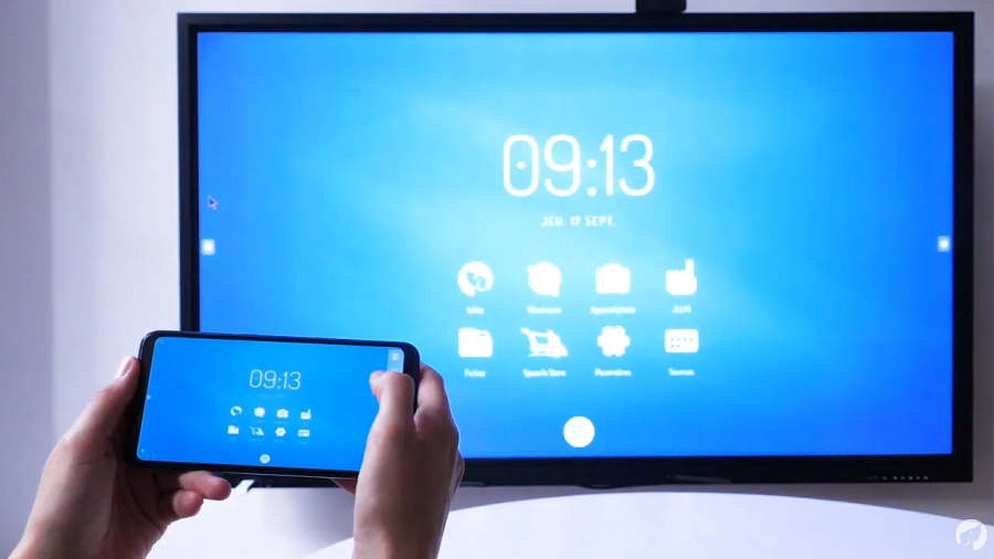 Contrôler un écran interactif depuis un Smartphone avec EShare