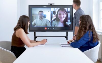 Comment organiser une réunion Skype en entreprise avec un écran tactile ?