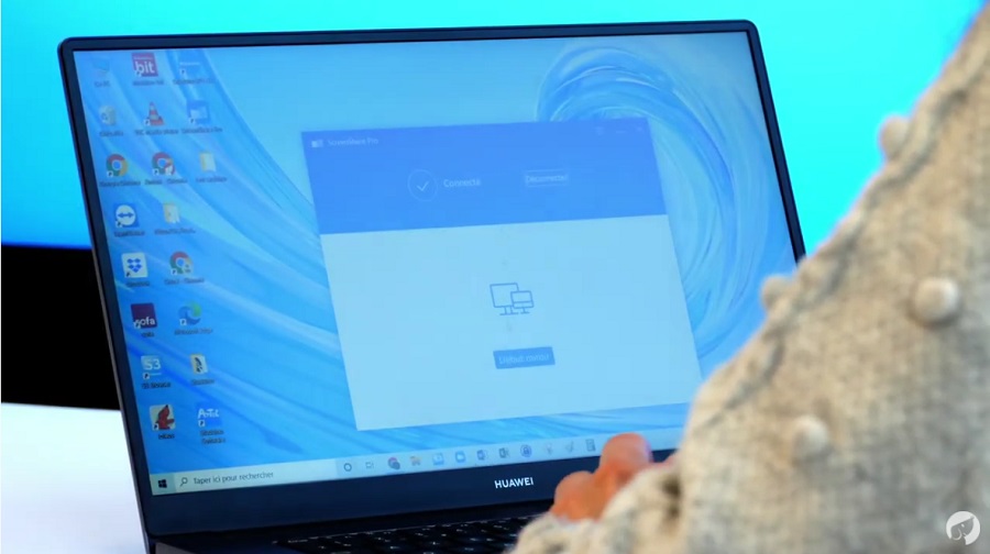 tuto partage d'écran avec ScreenShare sur un écran d'affichage