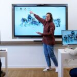 gestion écrans tactiles interactifs dans les classes avec radix viso