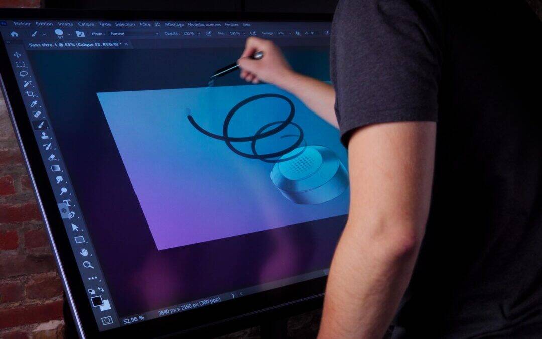 Interactive display board – Screen, Solution and Software
