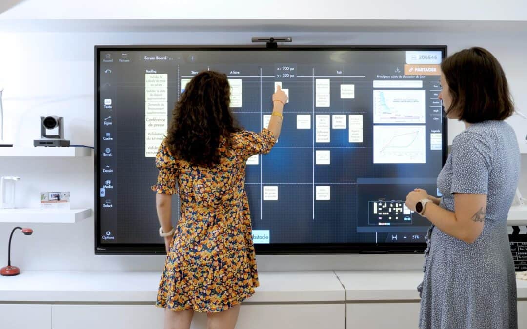 Interactive wall display: 86 inch & 4K Interactive Screen Display