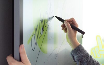 K wie kaufen und kalibrieren oder: Wie der interaktive Smart-white-board-Stift mit dem digitalen Display flirtet