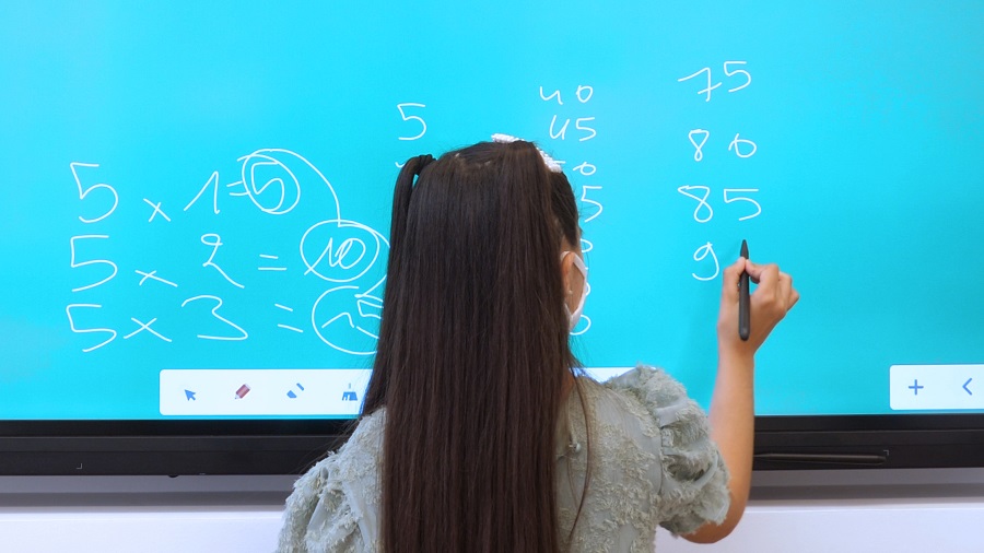 teaching with a digital interactive whiteboard, a powerful teaching tool 