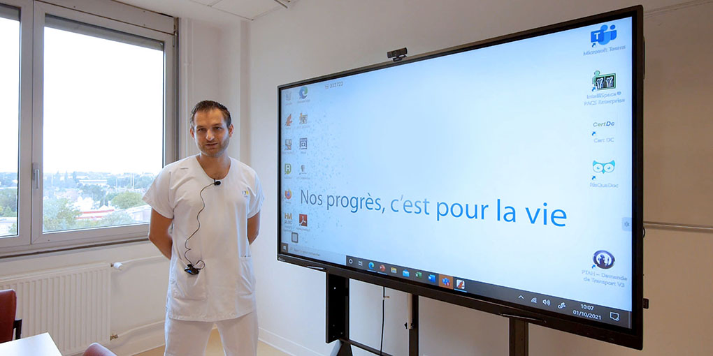 Un écran interactif pour l'éducation thérapeutique des patients souffrant d'obésité sévère