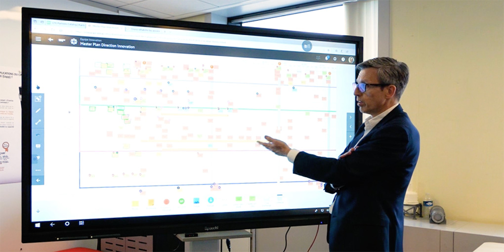 Introduction of videoconferencing on Speechi interactive screens at Orano