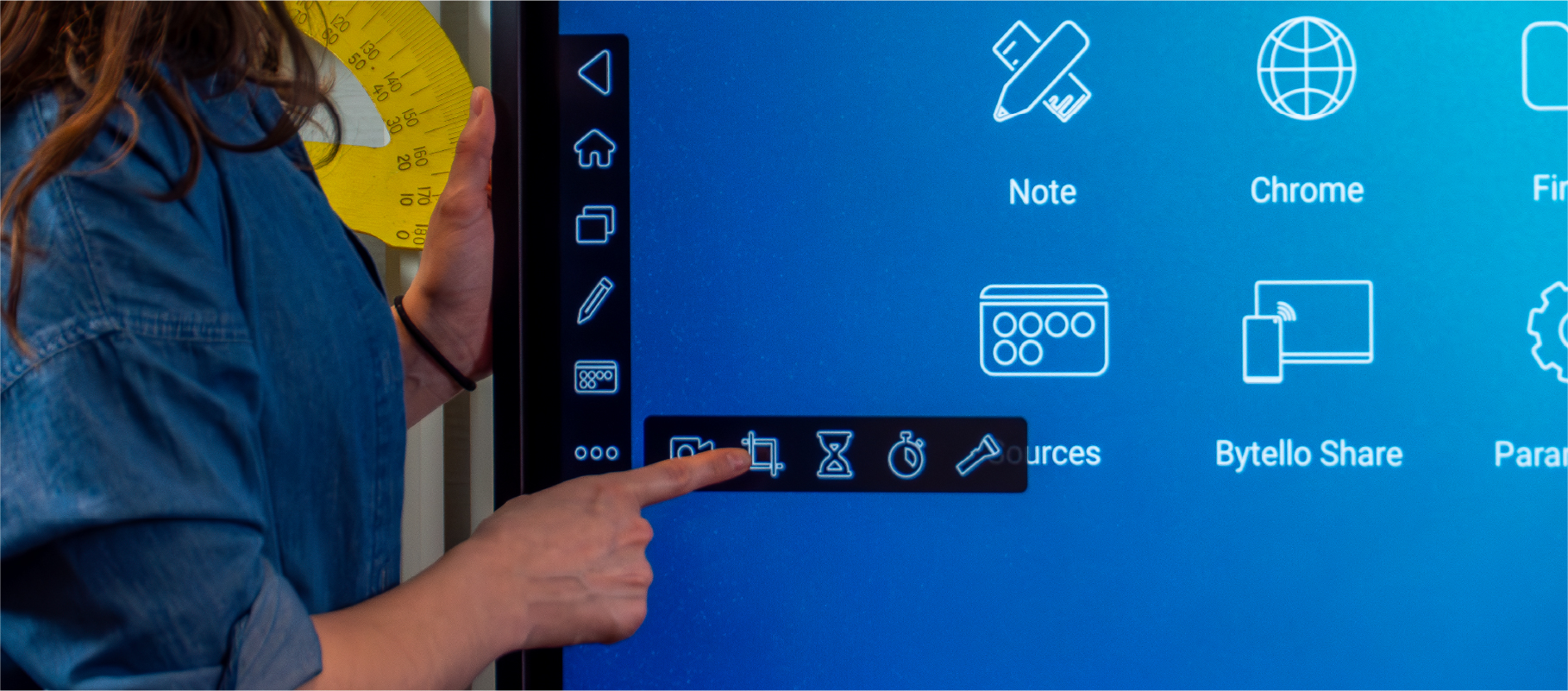 tablette géante android écran interactif speechitouch
