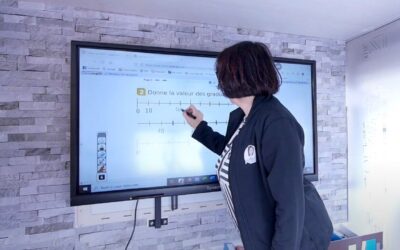 Education: An interactive display to prevent school dropout