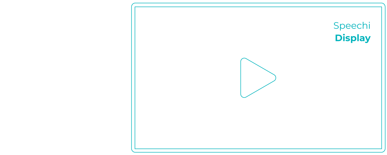 Speechidisplay Digital signage display diagram