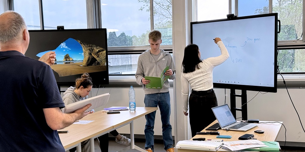 Students taking an active role in their own learning thanks to Speechi Interactive Displays