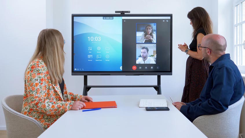 Una videoconferencia es una forma atractiva y dinámica de reunir