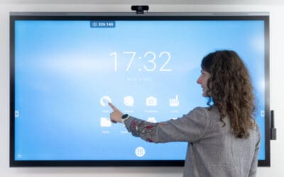 L&rsquo;écran tactile géant en entreprise