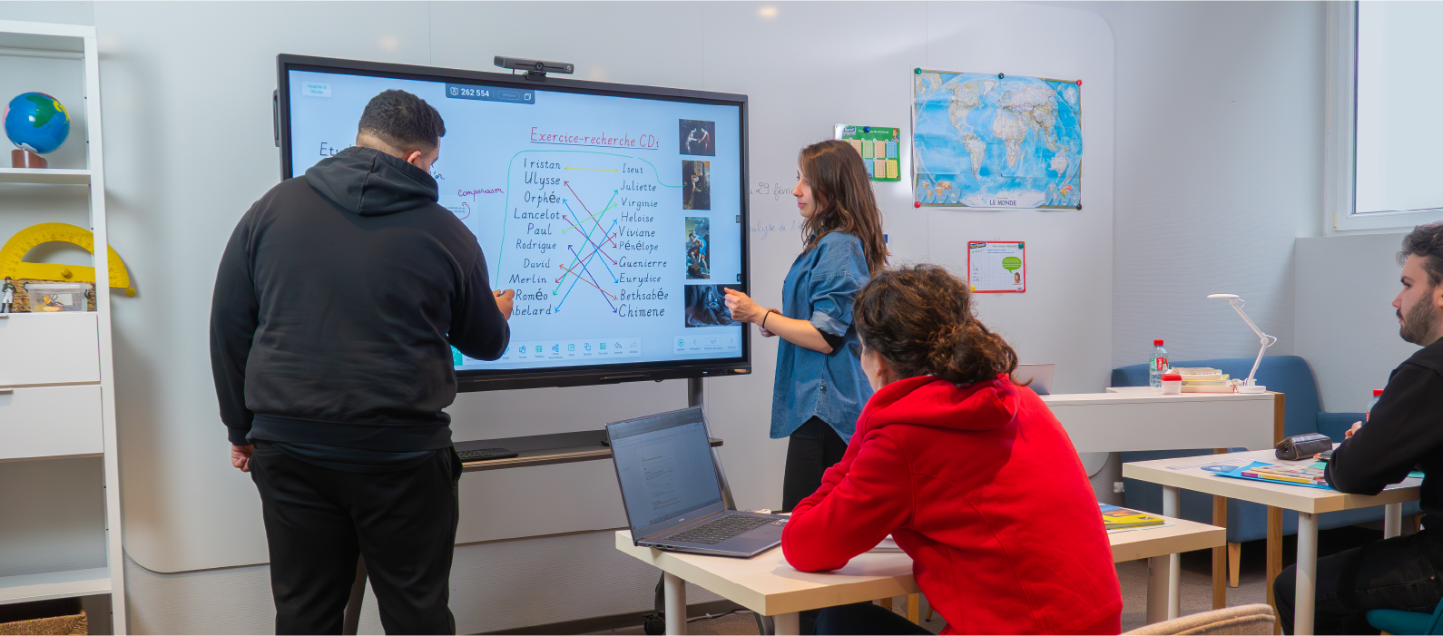 ventajas de una pantalla interactiva smart white board