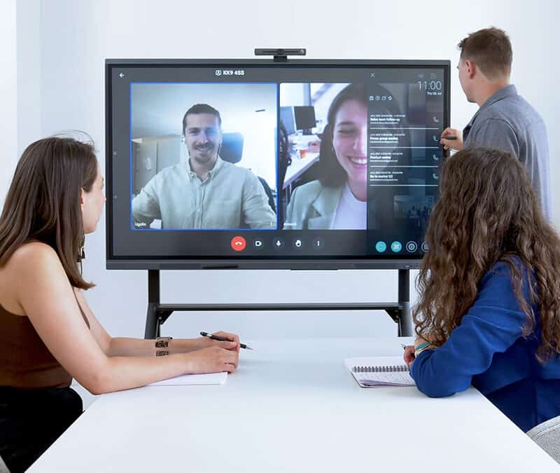 Pourquoi installer un écran tactile et interactif pour la visio ?