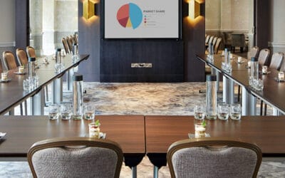 L&rsquo;écran avec surface tactile pour salle de réunion