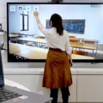 Ecran tactile géant android