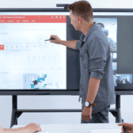 conference-skype-en-entreprise-ecran-interactif
