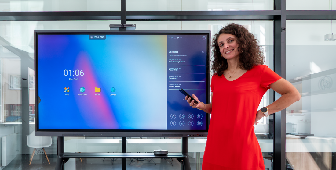 interactive whiteboard workspace customization with Speechi Connect