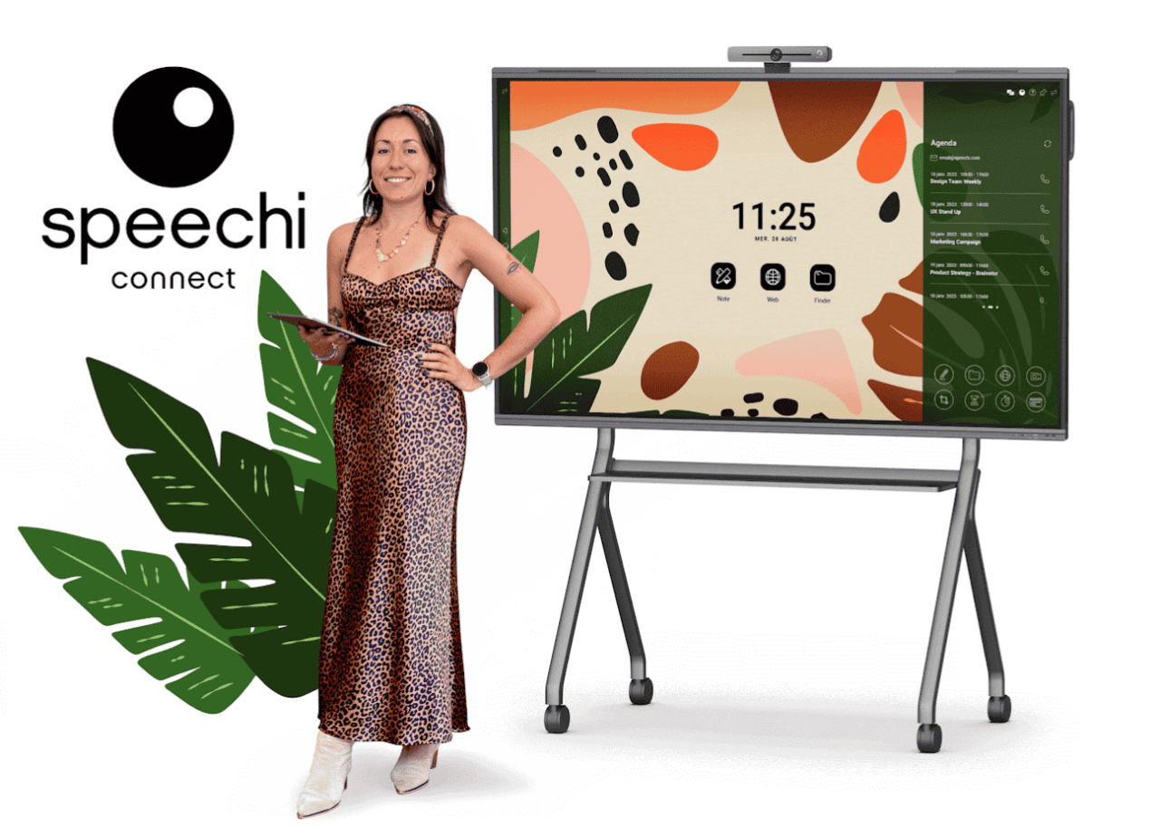 How to change the Wallpaper for many interactive screens - Speechi