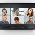 l'écran interactif pour zoom skype teams et meet