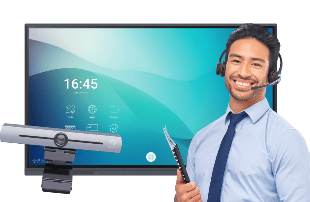 écran TV pour les salles de réunion