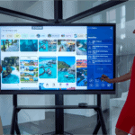 Toolbar setup for interactive screens