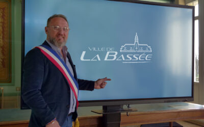 Témoignage : un écran interactif à la Mairie de La Bassée