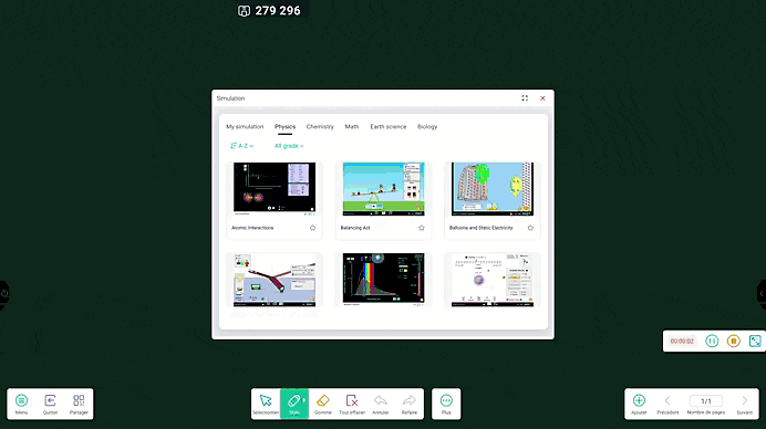 PhET simulations are now available within the Note whiteboard app. PhET simulations are now available within the Note whiteboard app.