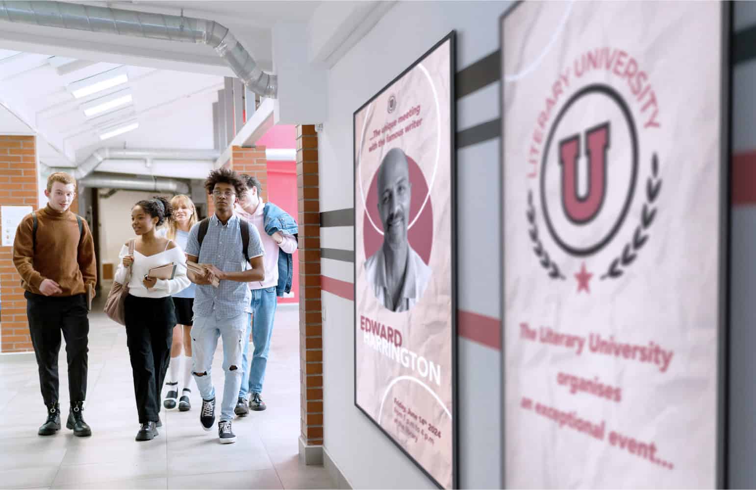 Digital Signage fûr Schulen