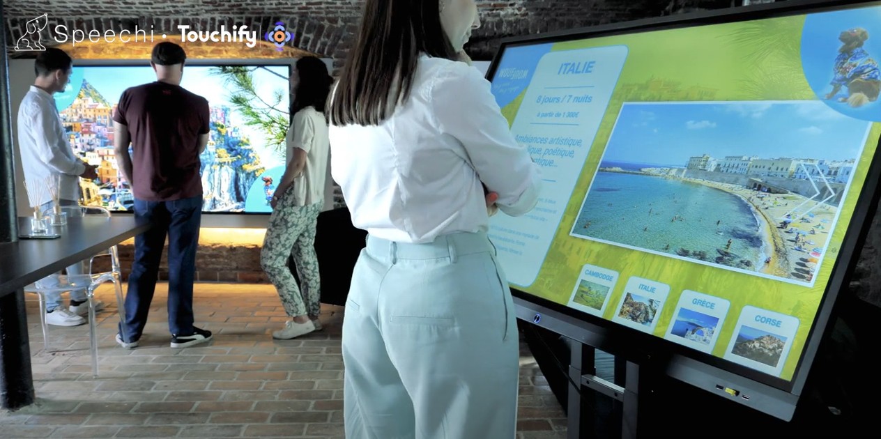 digital-signage-touch-display-entdecken Digital Signage Touch Display von Speechi Entdecken