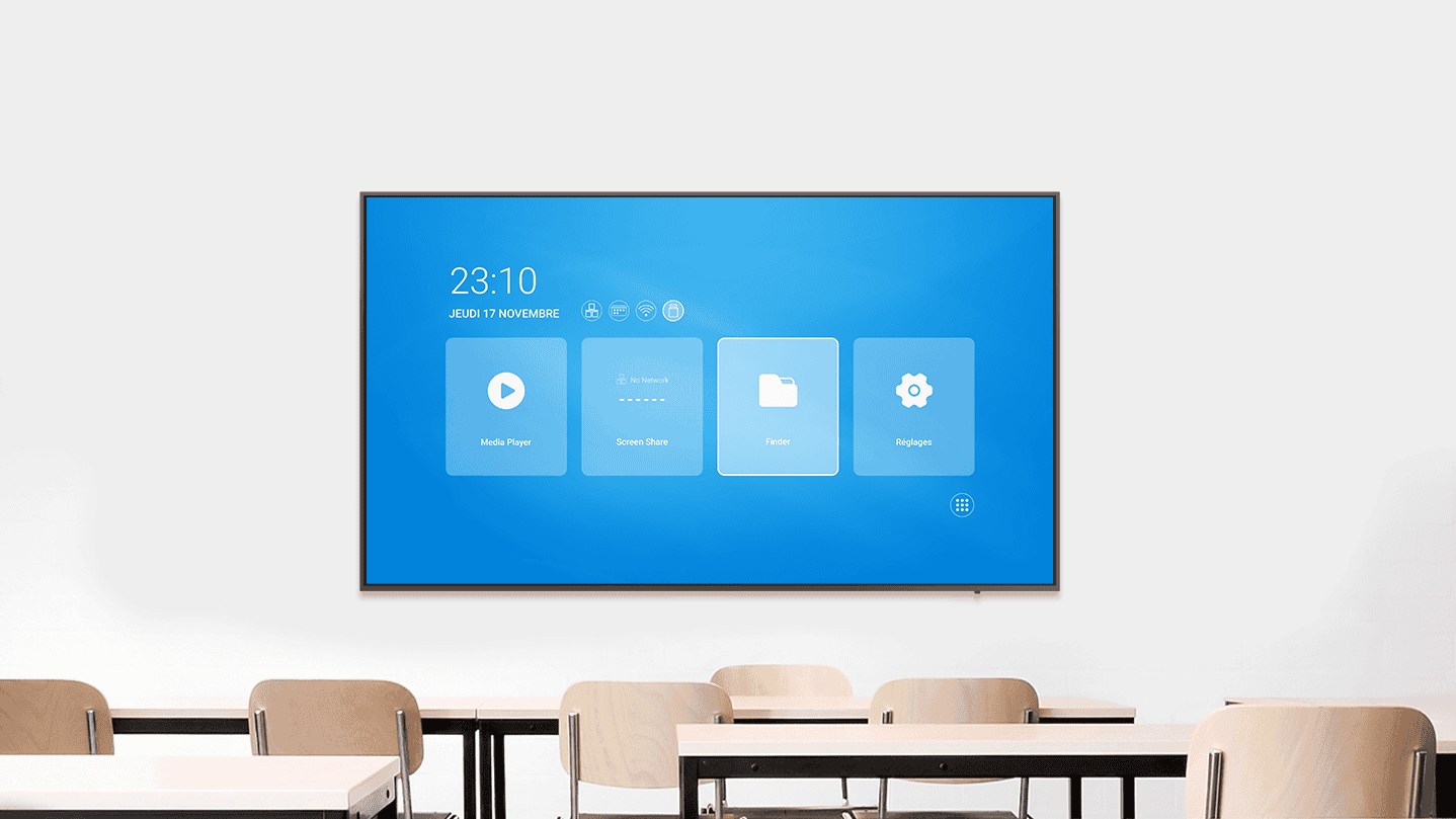 SpeechiDisplay als Digital Signage TV