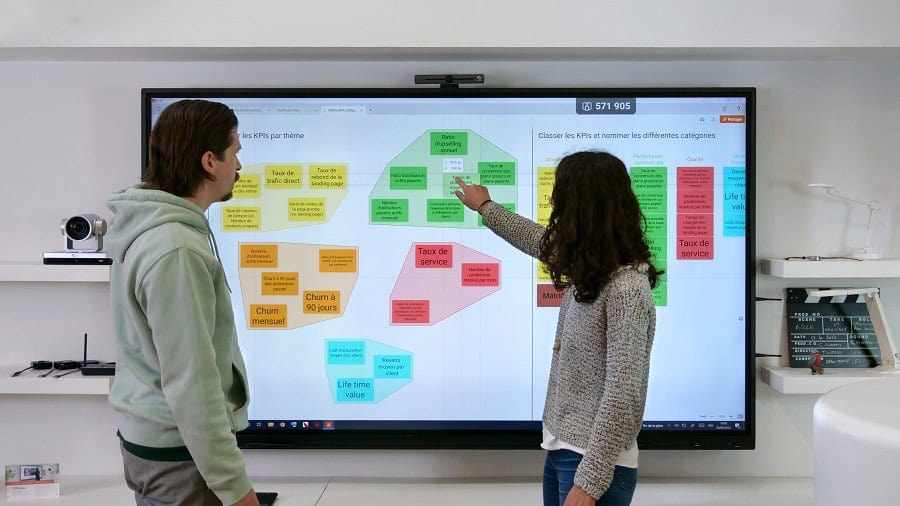 Elektronische digitale Wanddisplay Vorteile