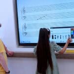 Elektronische Tafeln in der Schule