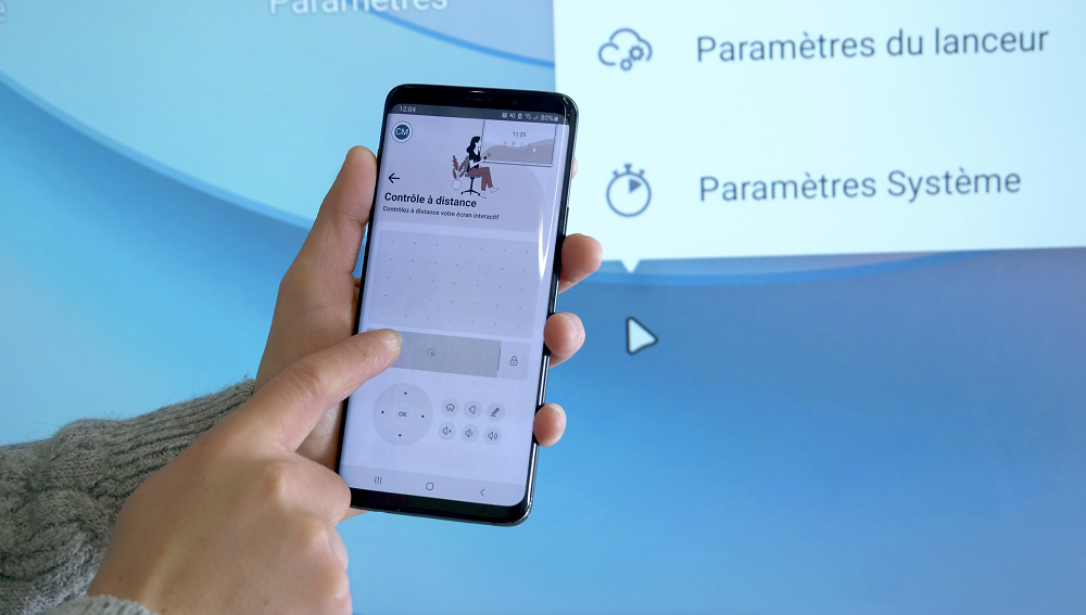 Le screen control des écrans interactifs