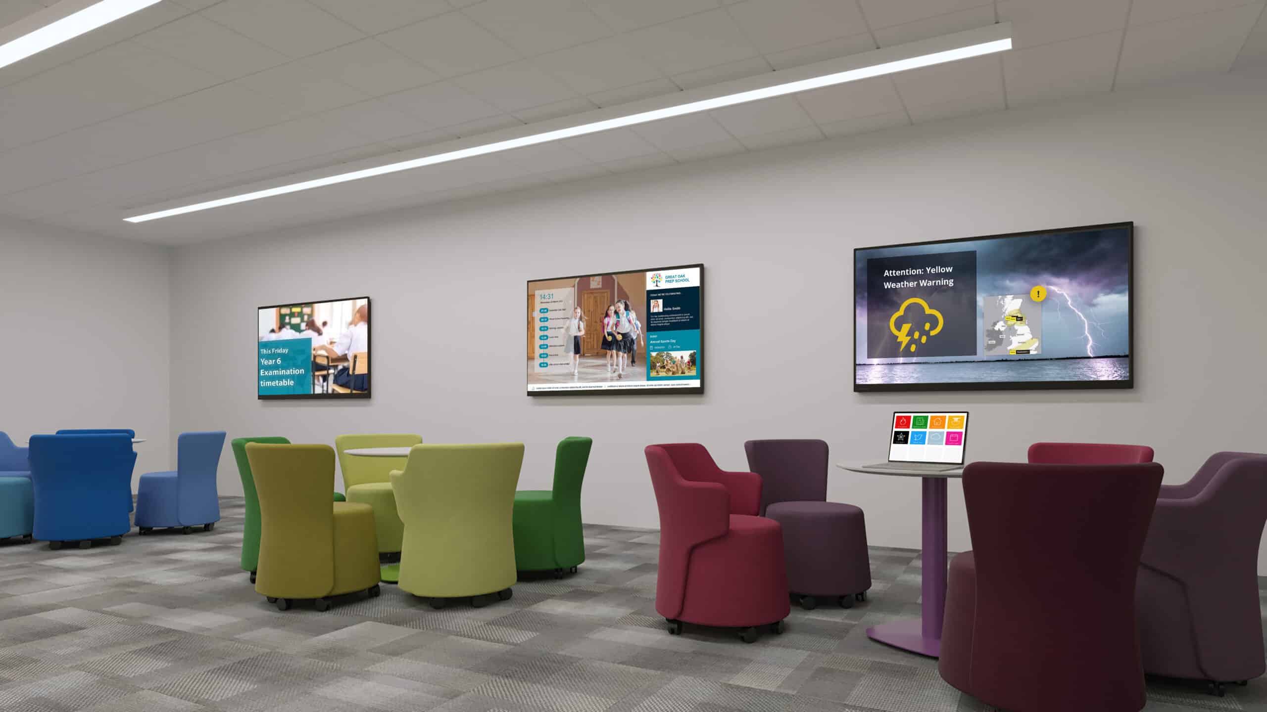 Digital Signage Displays Unternehmen 