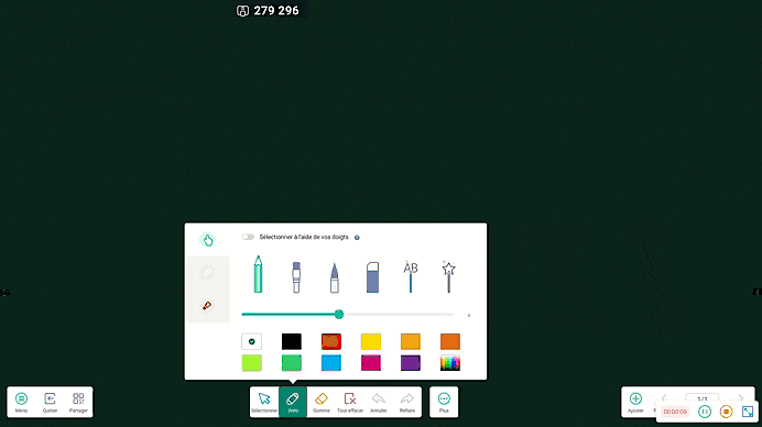 Note: Unterschiedliche Eingabemethoden mit Finger & Stylus Note: Unterschiedliche Eingabemethoden mit Finger & Stylus