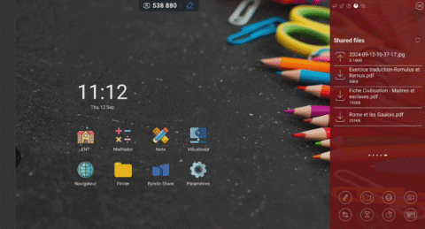 Interactive Screen Workspace : How to customize your environment