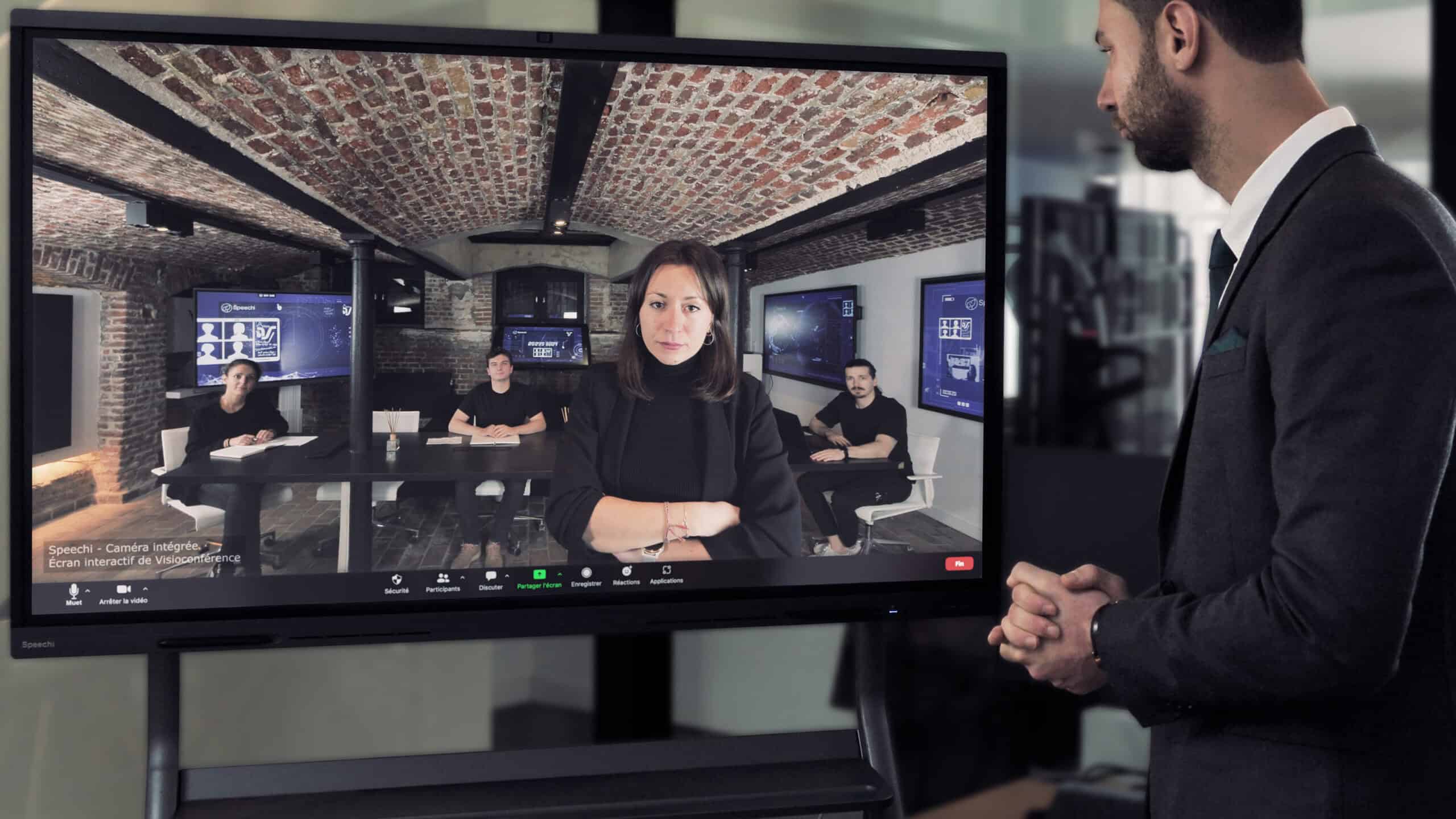 solution collaborative avec vidéo pour visioconférences