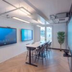 Digitales flipchart für konferenzräume