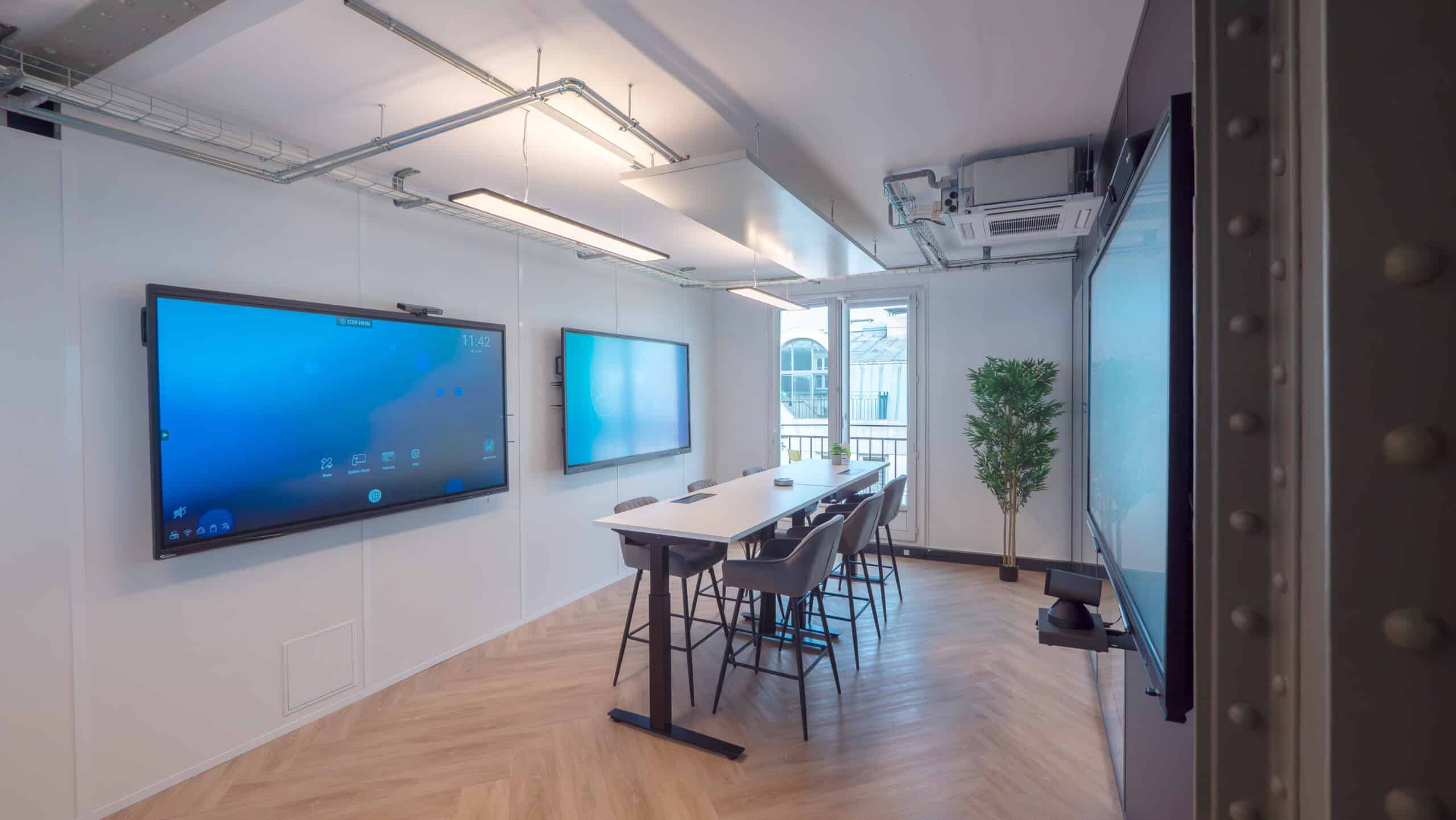 Digitales flipchart für konferenzräume