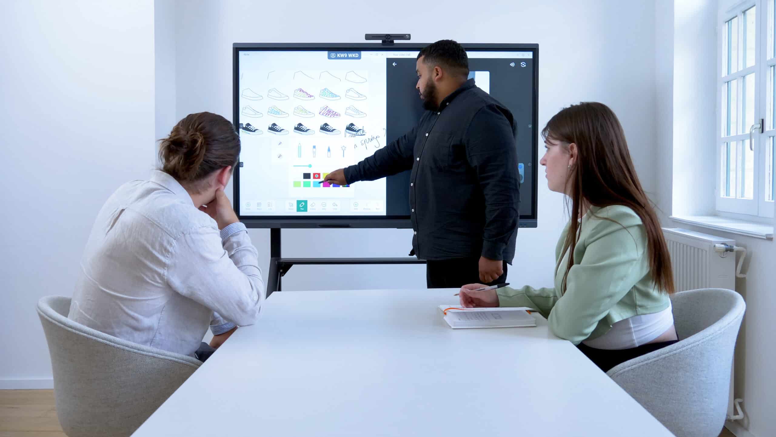 Speechi Touchscreens für kollaboratives Arbeiten