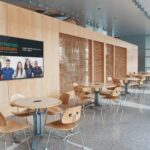 Ecran d'affichage dynamique pour entreprise