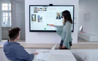 Bester interaktiver Bildschirm für Remote-Meetings?