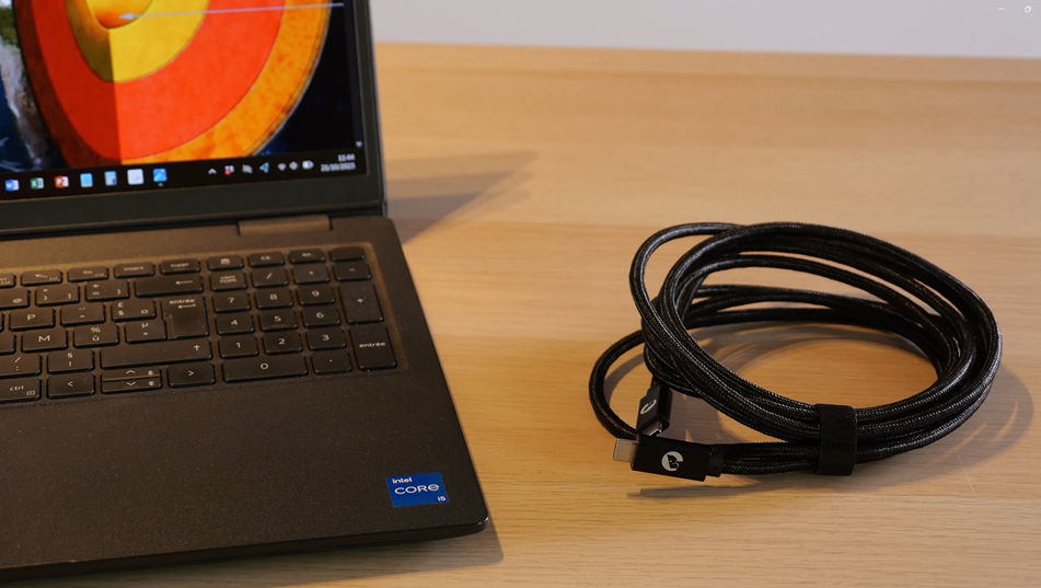 Connecter son PC à l'écran interactif Speechi avec un câble USB-C