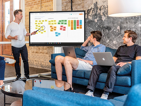vorteile bietet ein großes digitales whiteboard für unternehmen