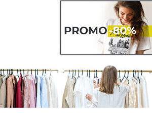 Digital Signage Display Geschäft in Ihrem Laden