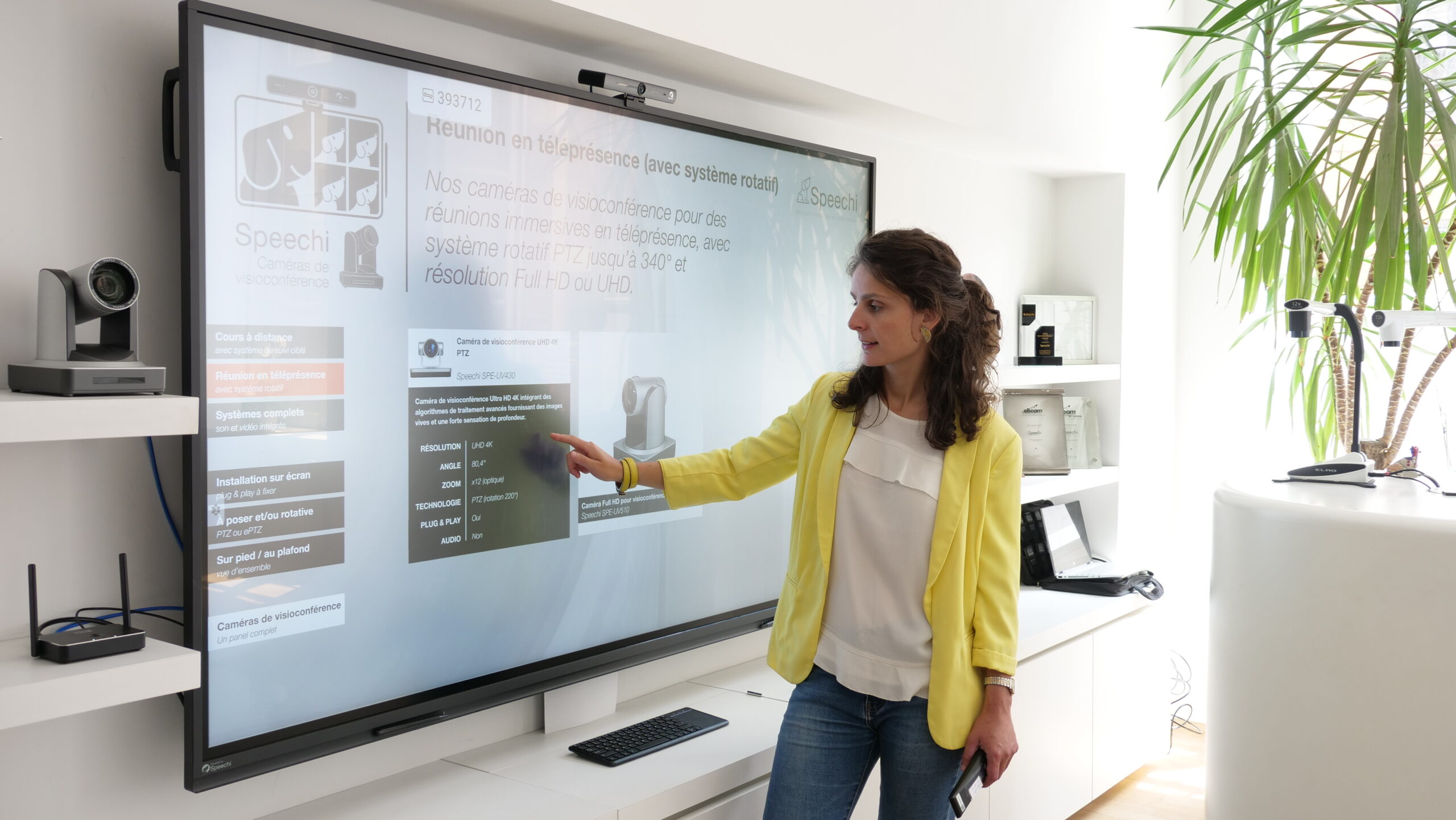 Presenter avec Speechi