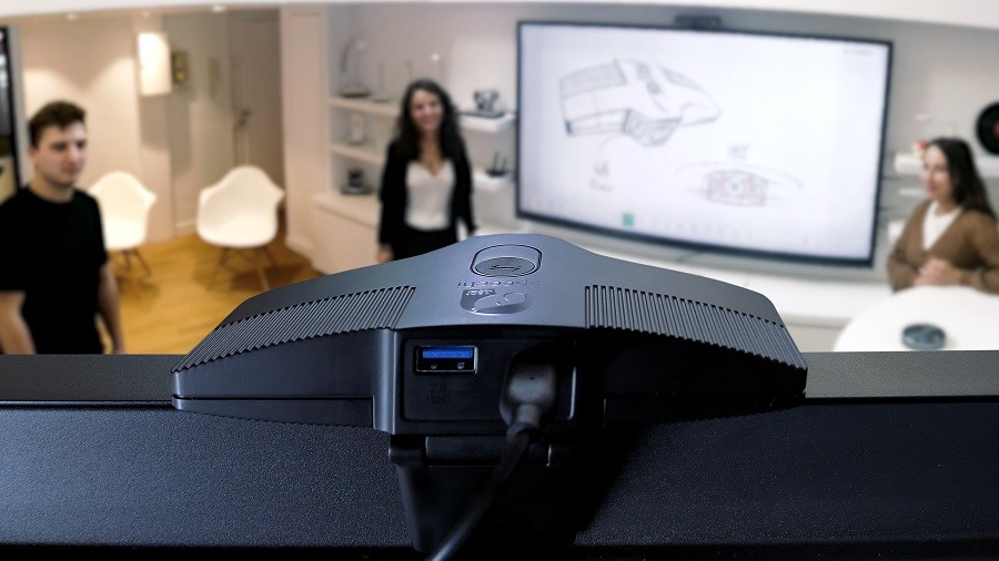 Solution de visioconférence, caméra speechi